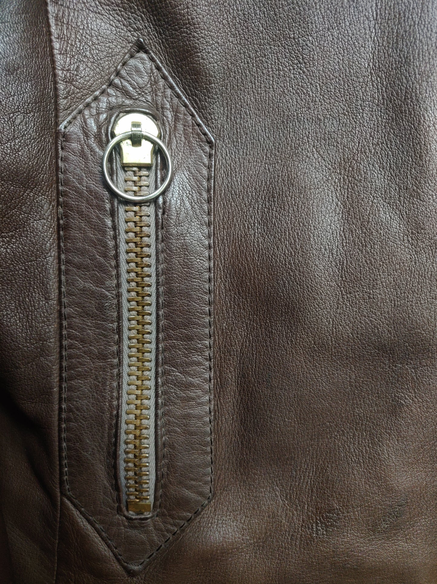 1960s Pierre Cardin Mod Leather Jacket