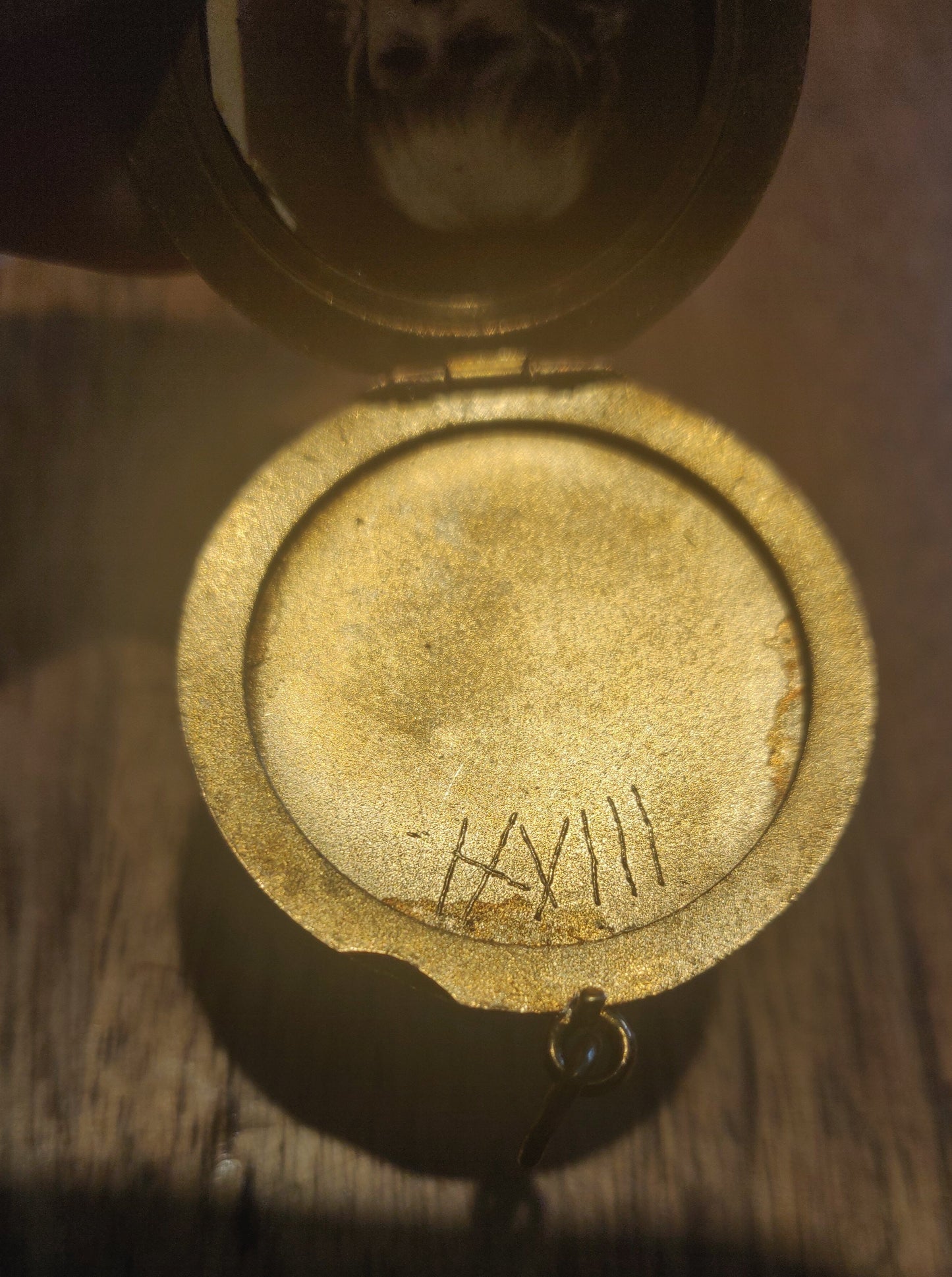 Antique Spider Web Locket