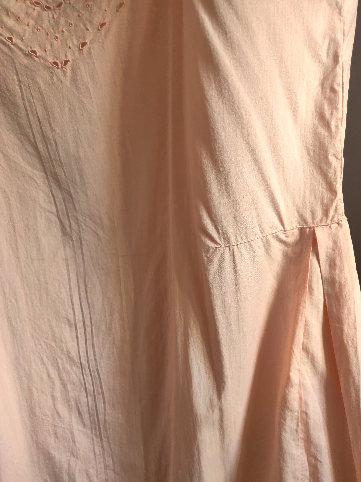 1920s Blush Pink Chemise and Tap Pants