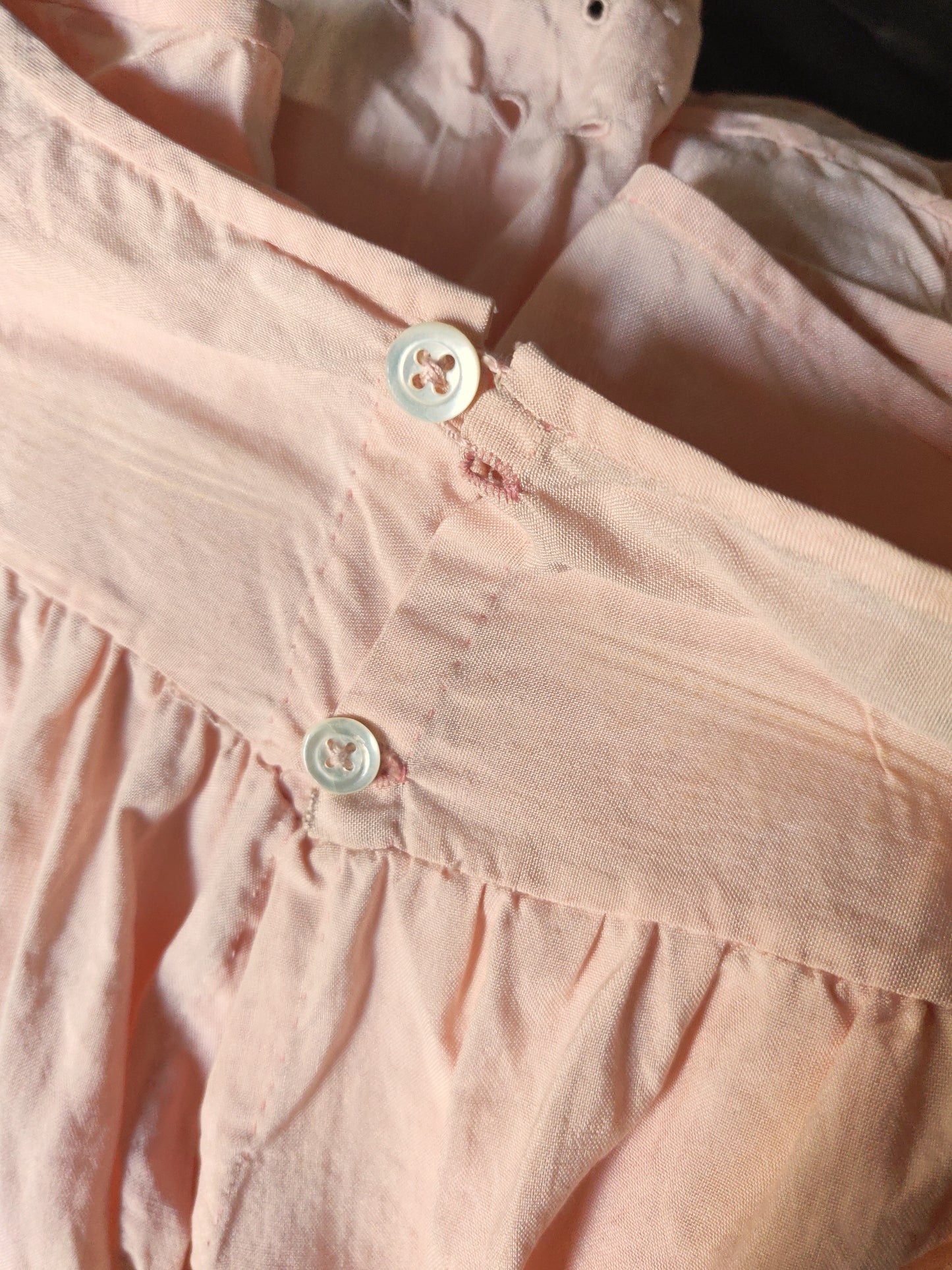1920s Blush Pink Chemise and Tap Pants