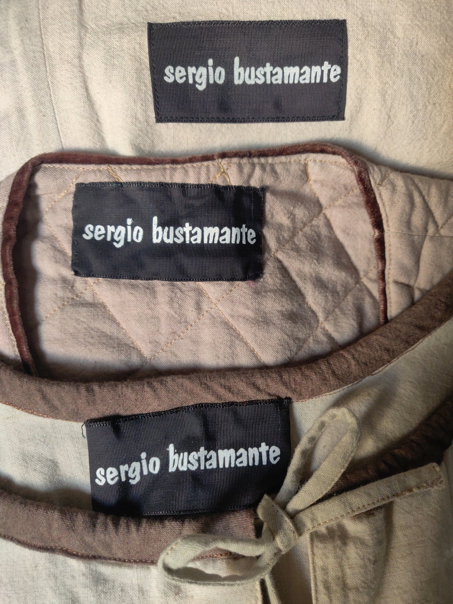 Ultra Rare 1970s Sergio Bustamante 3-piece Set