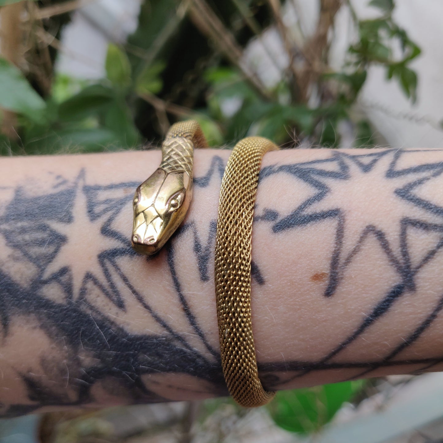 Art Déco Mesh Snake Bracelet by Rodi & Wienenberger