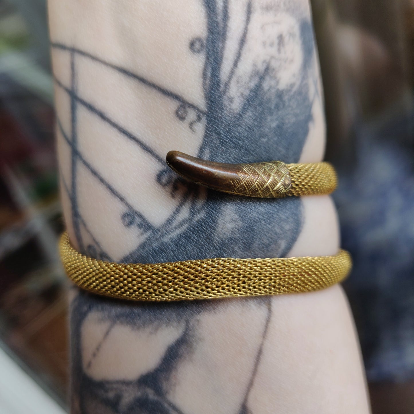 Art Déco Mesh Snake Bracelet by Rodi & Wienenberger