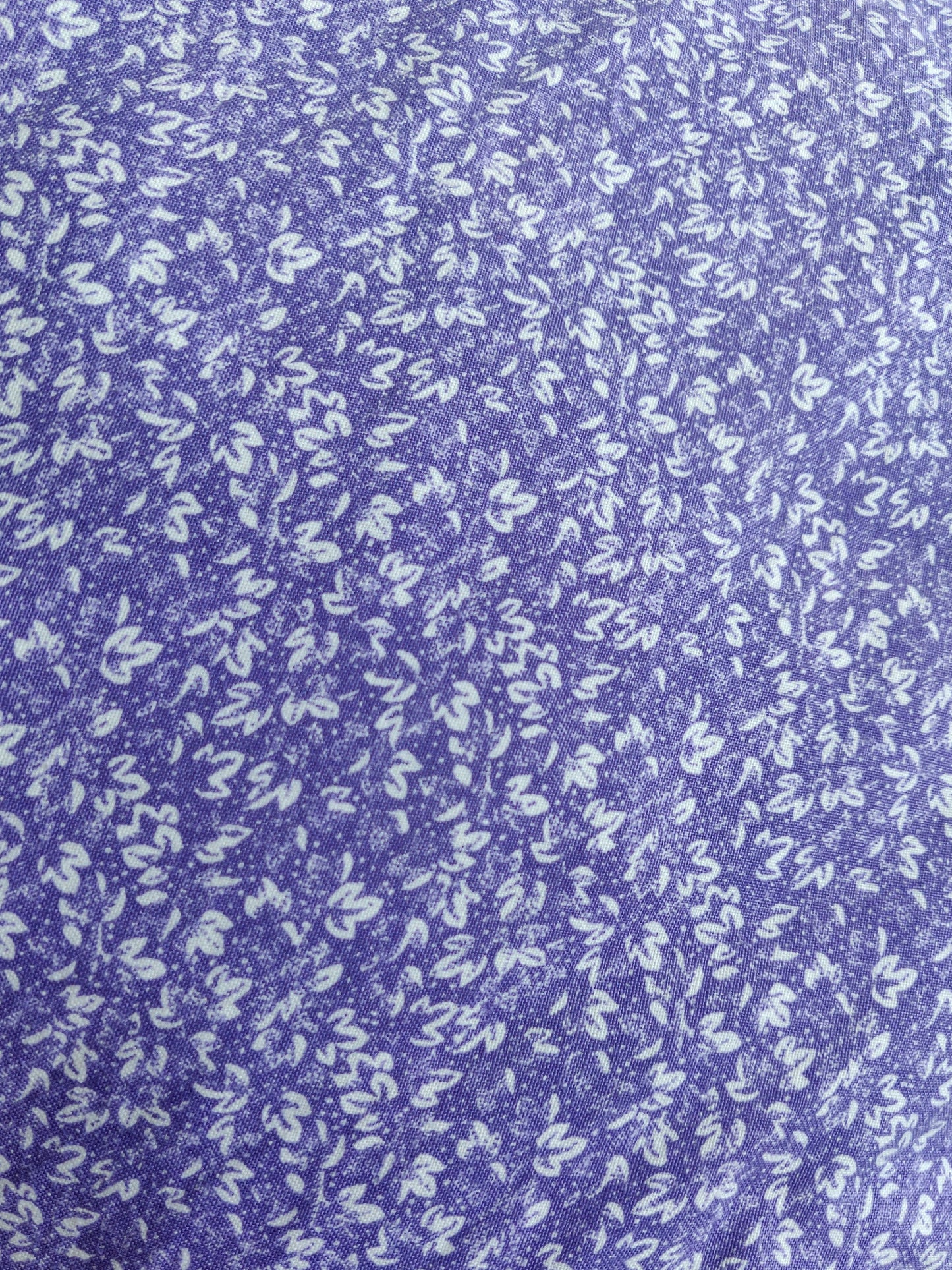 1970s Laura Ashley Periwinkle Calico Dress