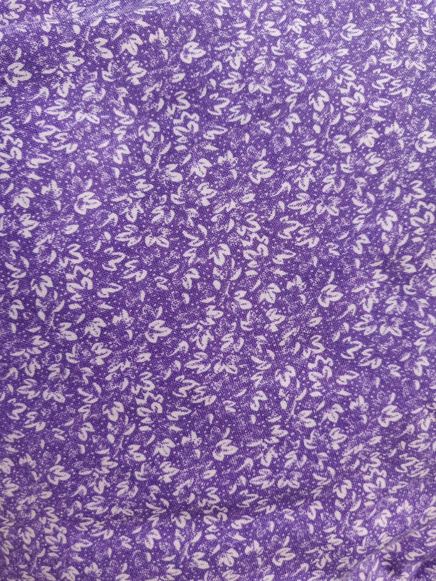 1970s Laura Ashley Periwinkle Calico Dress