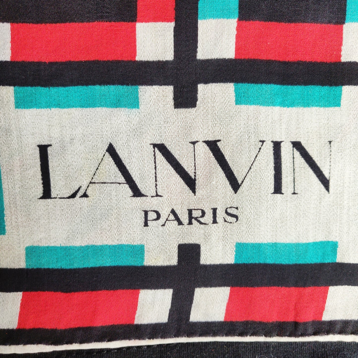 1970s Lanvin Mushroom Foulard