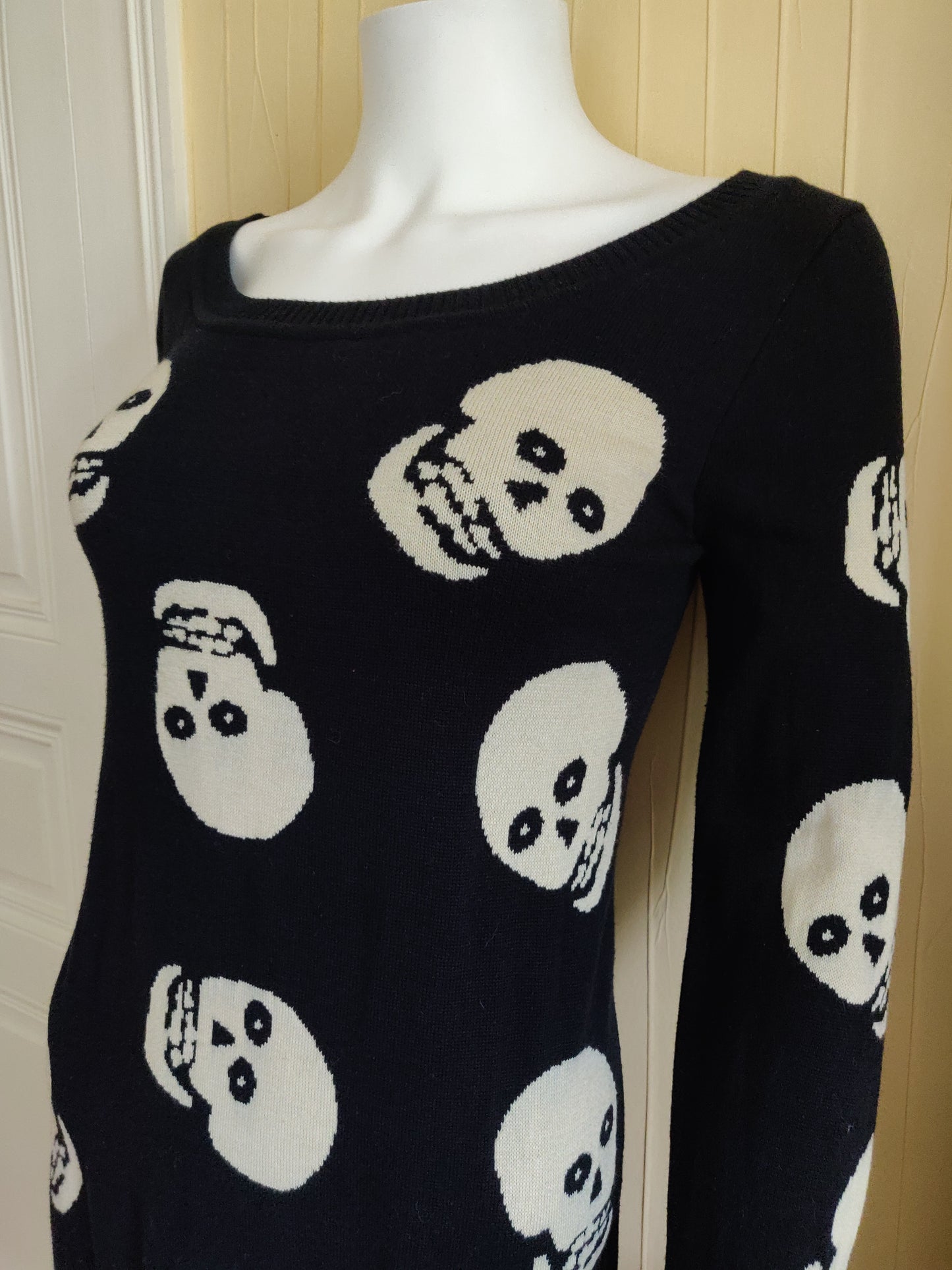Betsey Johnson Skull Sweater Dress