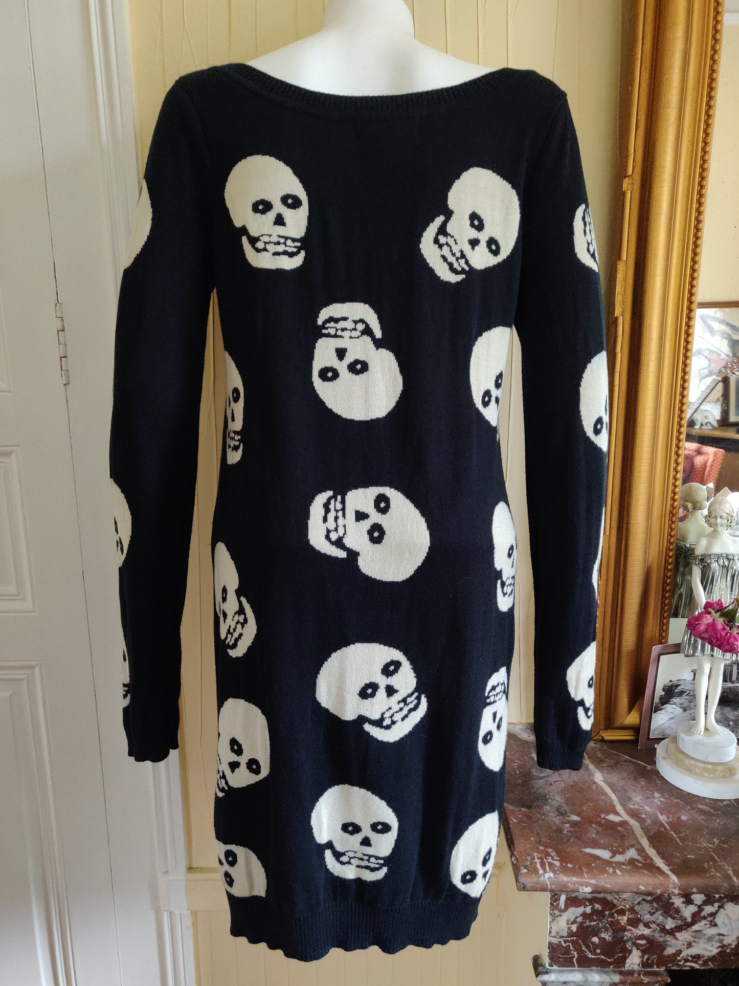 Betsey Johnson Skull Sweater Dress