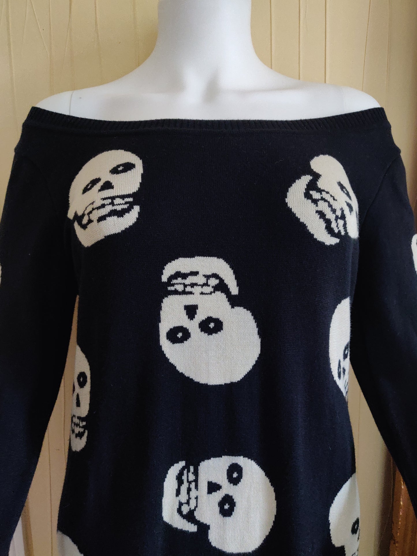 Betsey Johnson Skull Sweater Dress