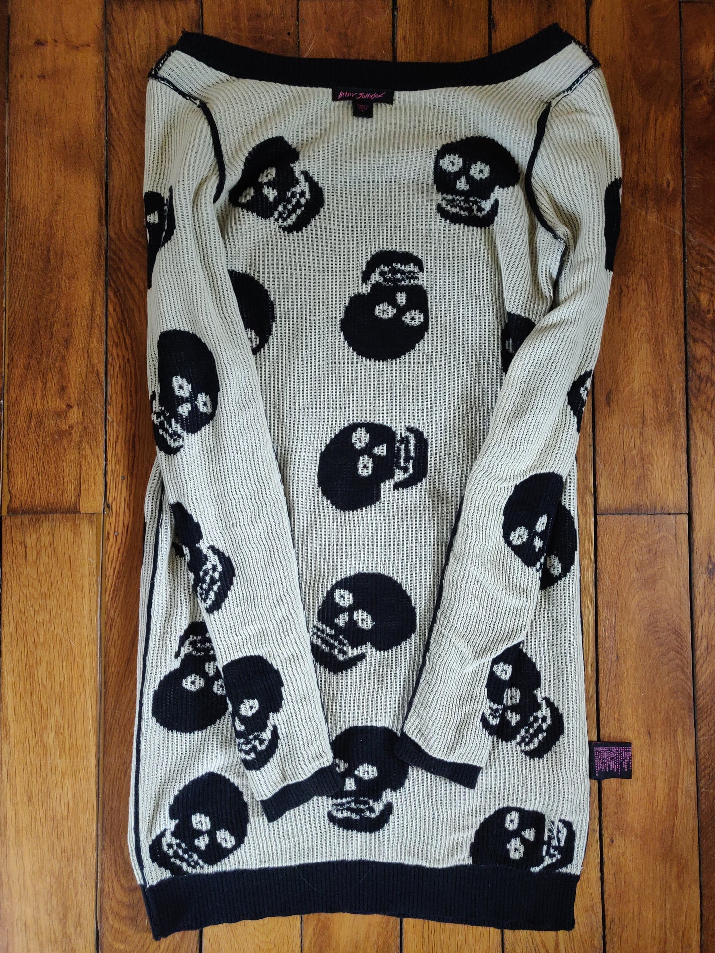 Betsey Johnson Skull Sweater Dress