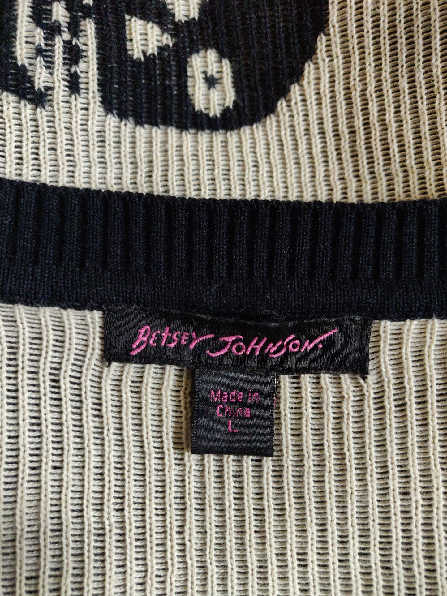 Betsey Johnson Skull Sweater Dress