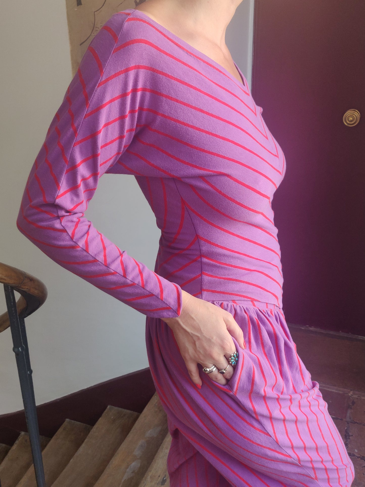 1980s Betsey Johnson Punk Label 2-Piece Jumpsuit