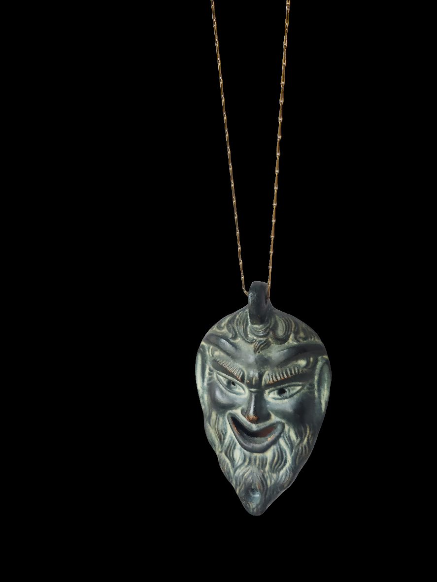 The Great God Pan Oil Lamp