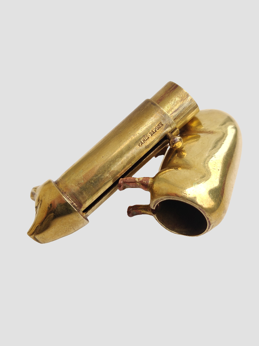 1920s Parisian Piggy Lipstick Case