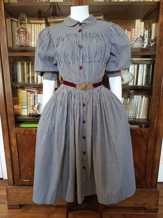 Emmanuelle Khanh Gingham Dress