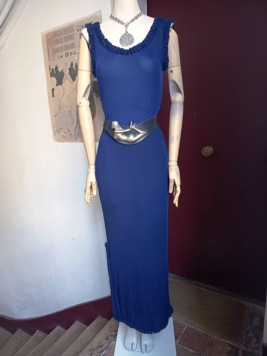 1990s Chantal Thomass Silk Top and Skirt