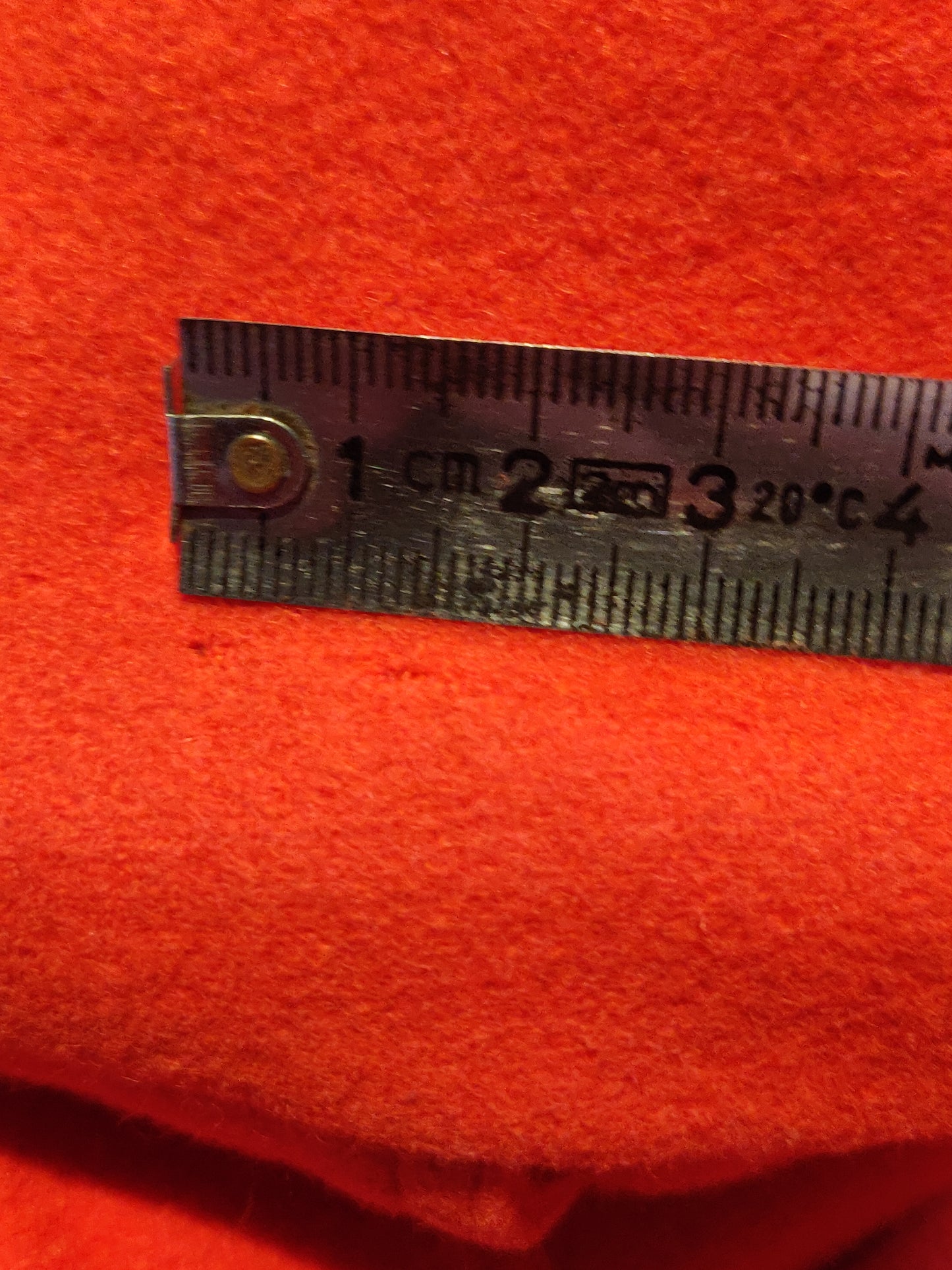 1960s/70s Vibrant Orange Courrèges Coat
