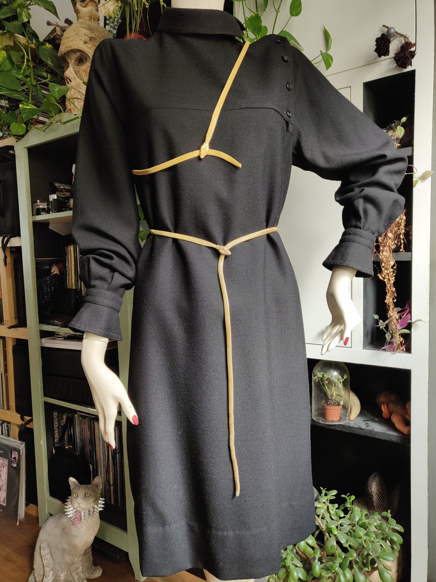 1970s / 80s Mesh Snake Belt - large head