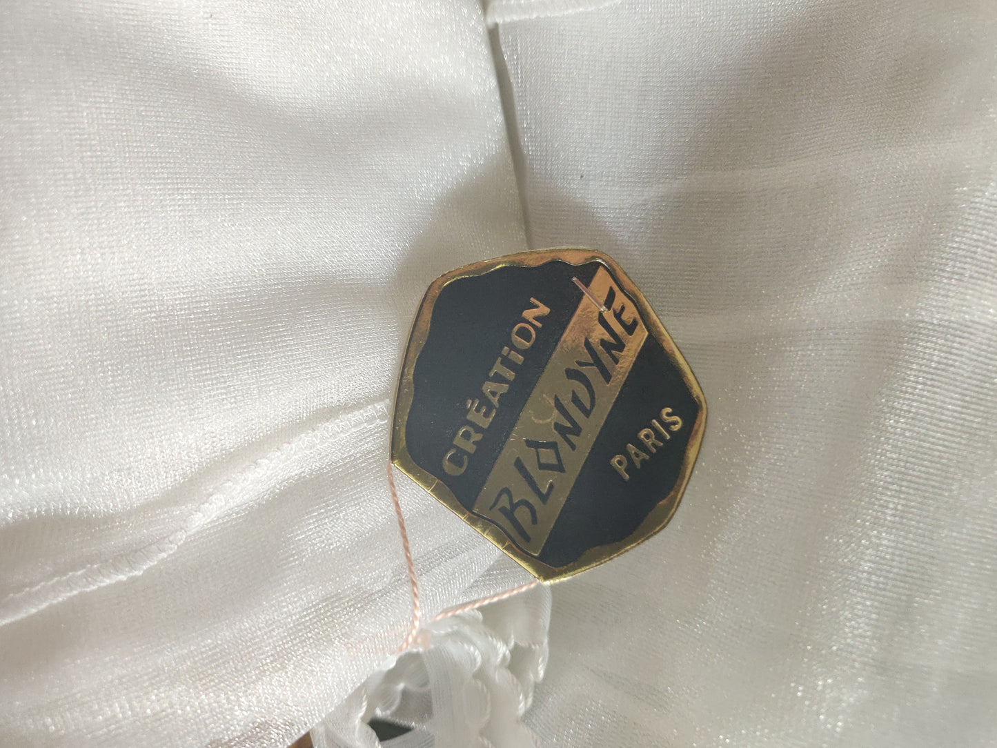 1960s Sheer Palazzo Jumpsuit