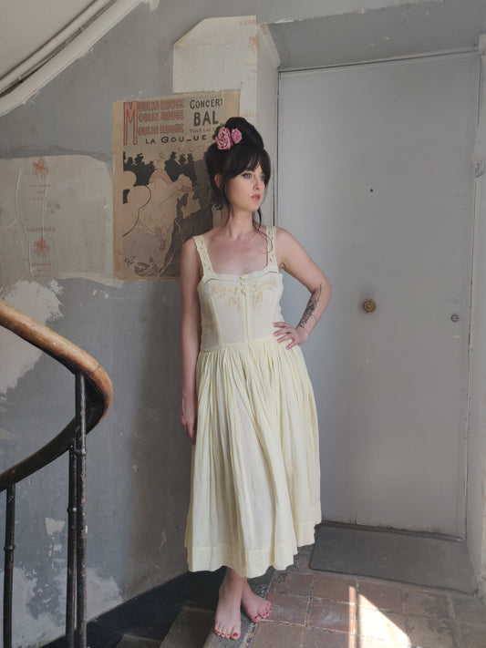 Ethereal Emmanuelle Khanh Summer Dress