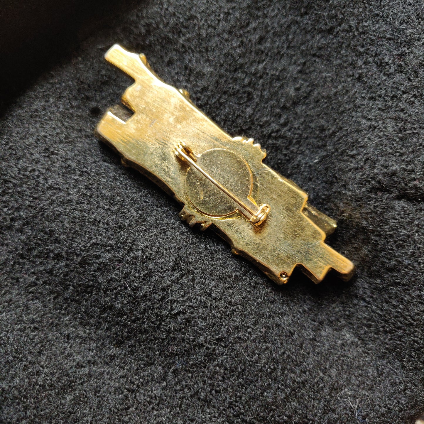 Witchy Gold-tone Brooch