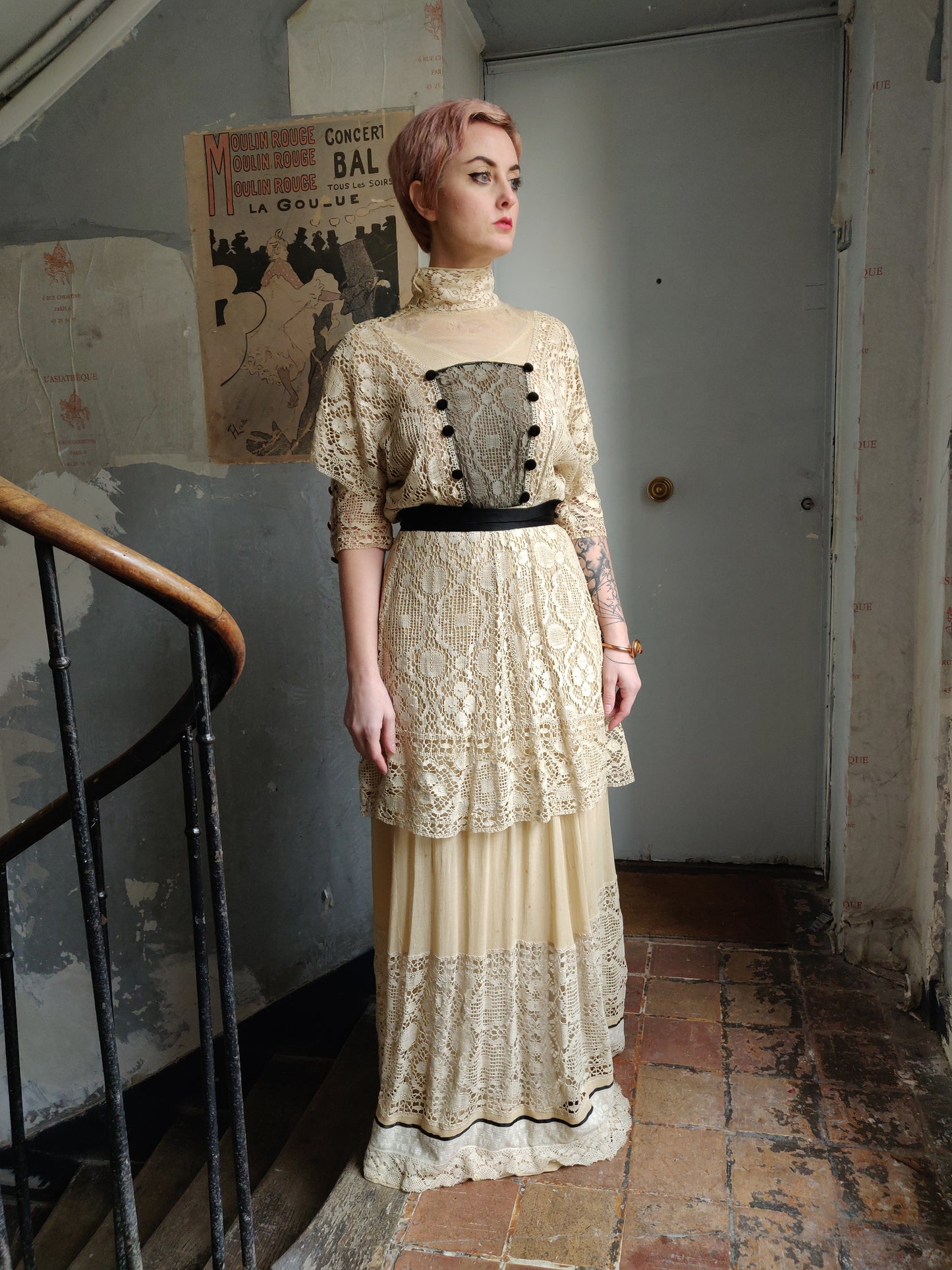 1911 / 1912 Lace Tea Gown
