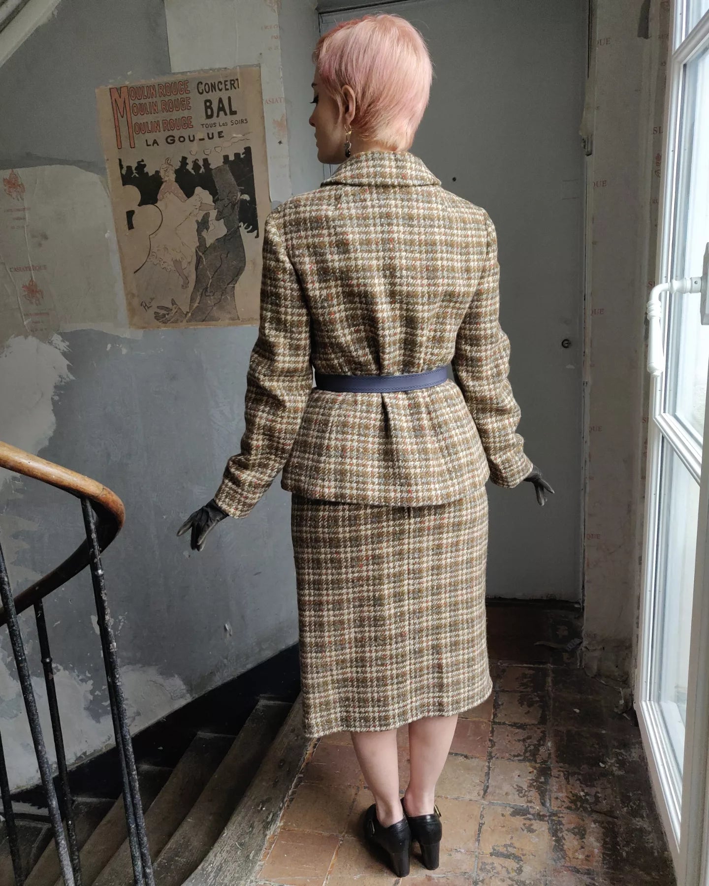 1940s/50s Pendleton Skirt Suit