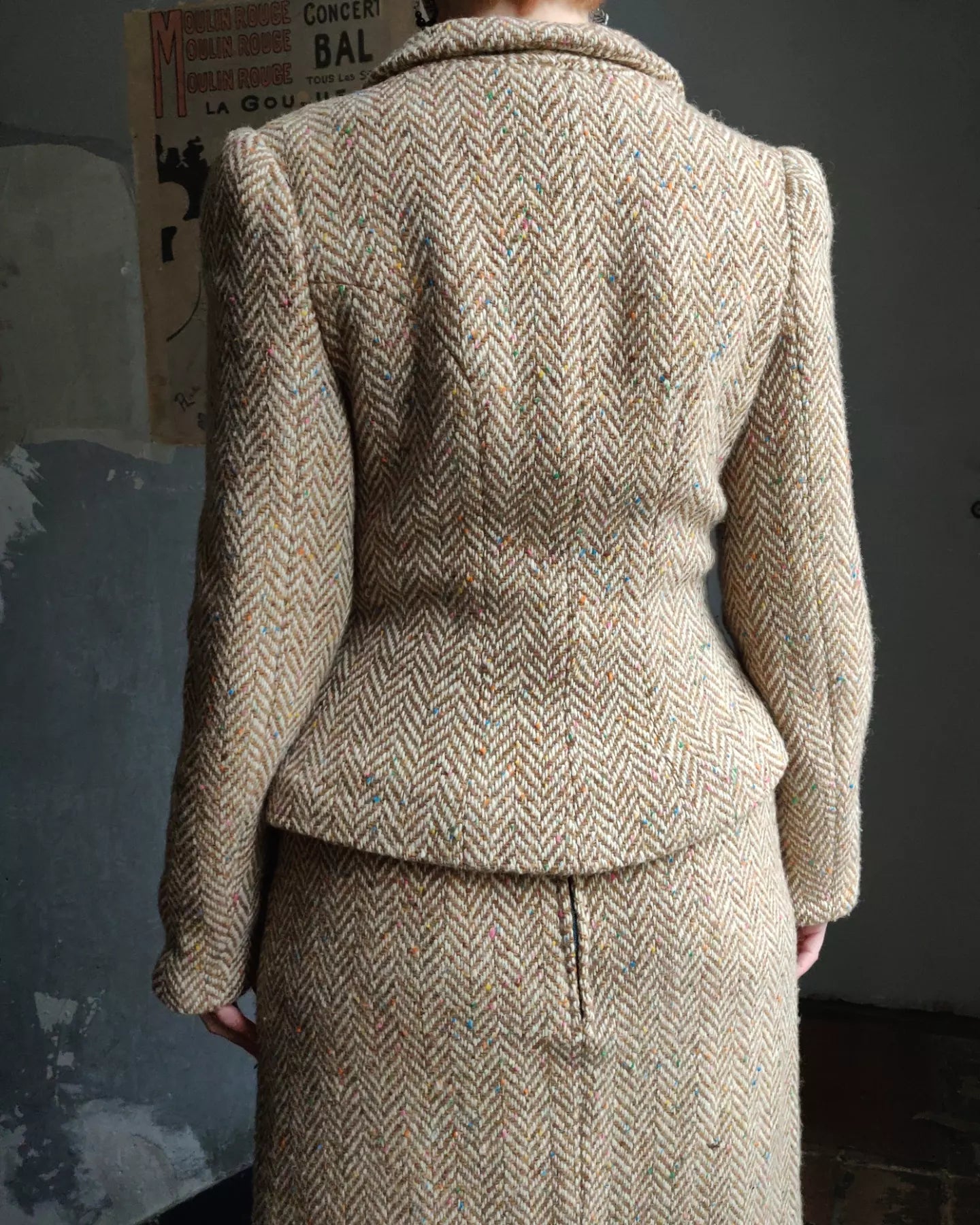 1940s-Style Hand Made Skirt Suit