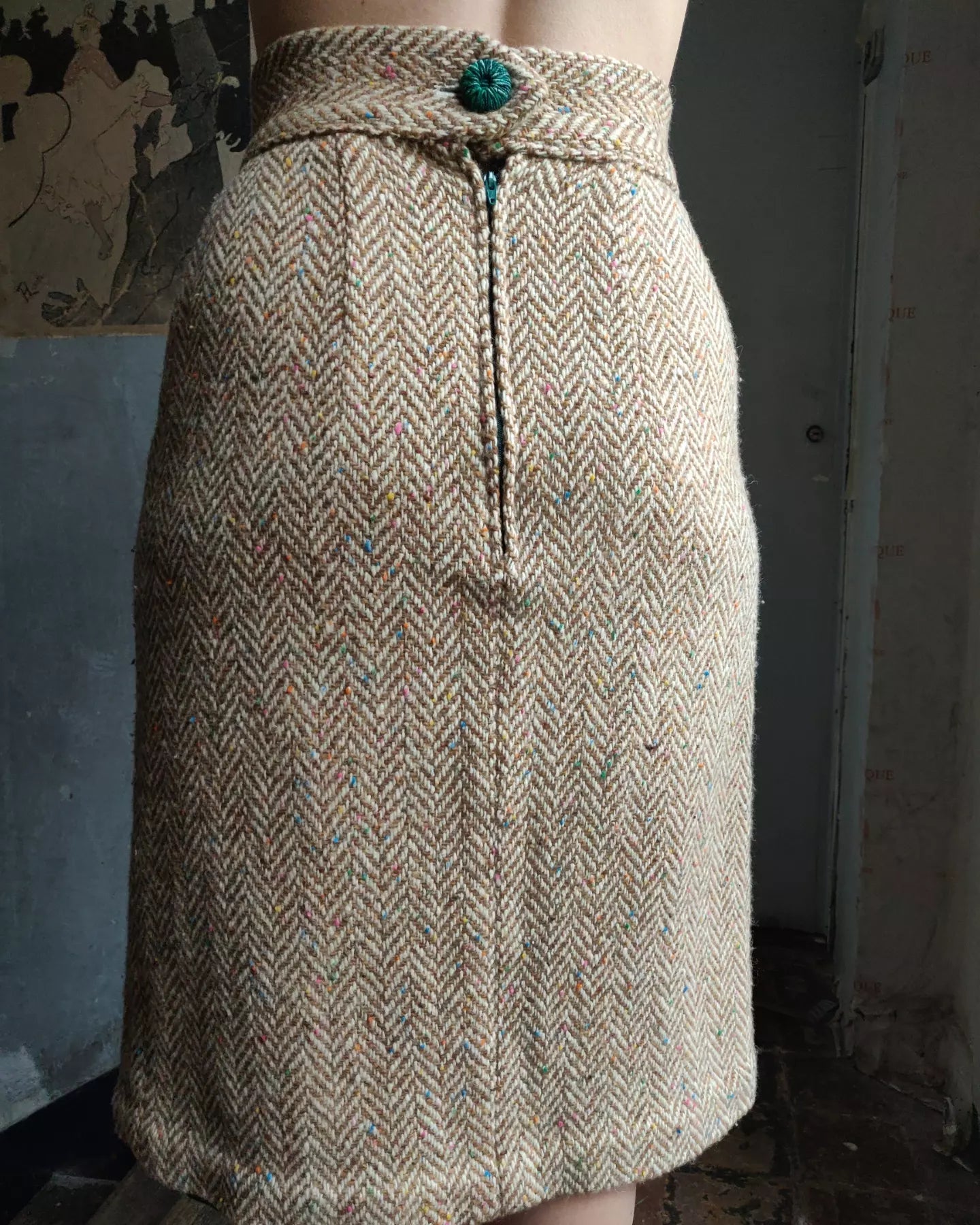 1940s-Style Hand Made Skirt Suit