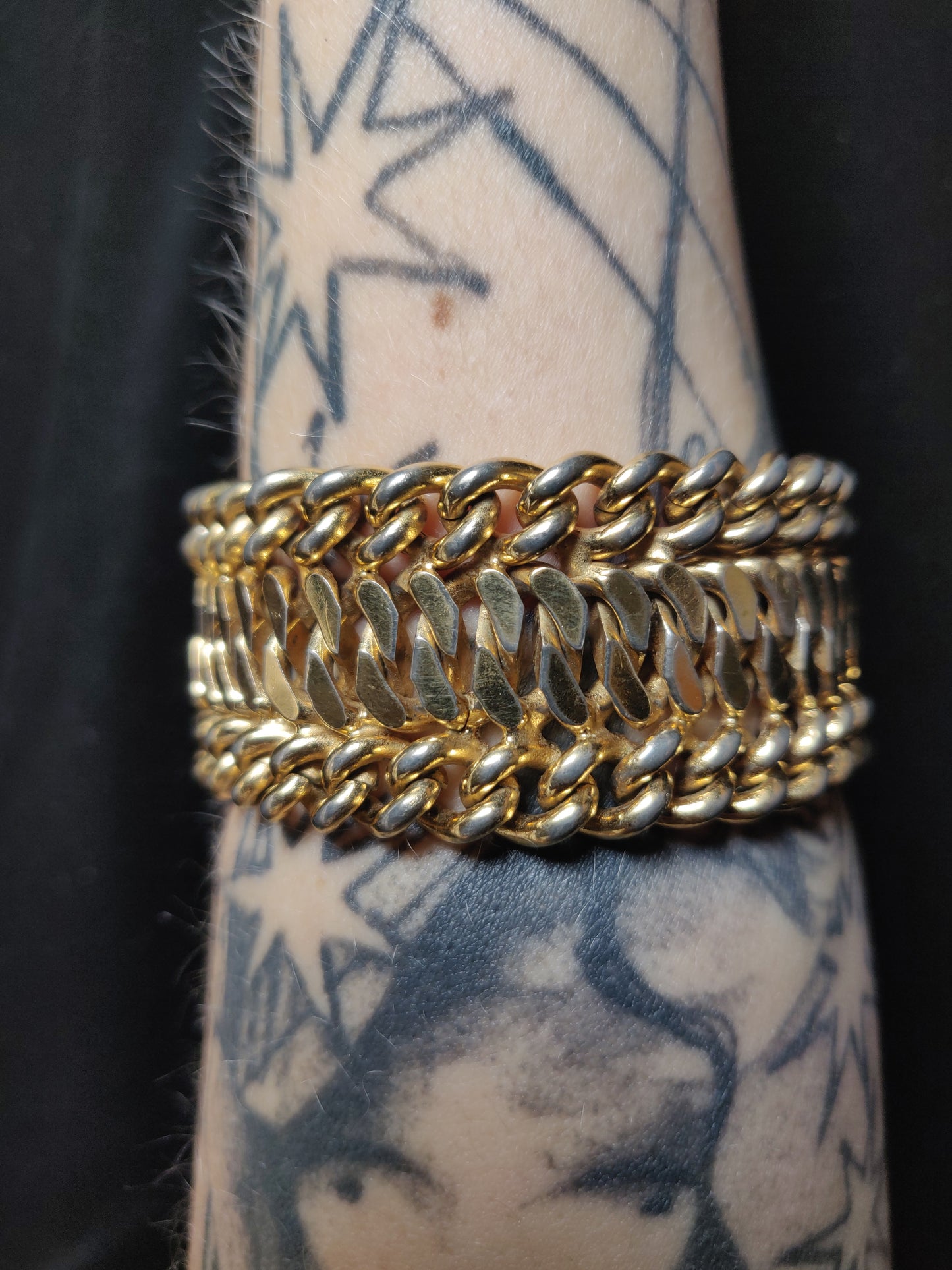 1970s/80s Lanvin Gold-tone Chain Bracelet