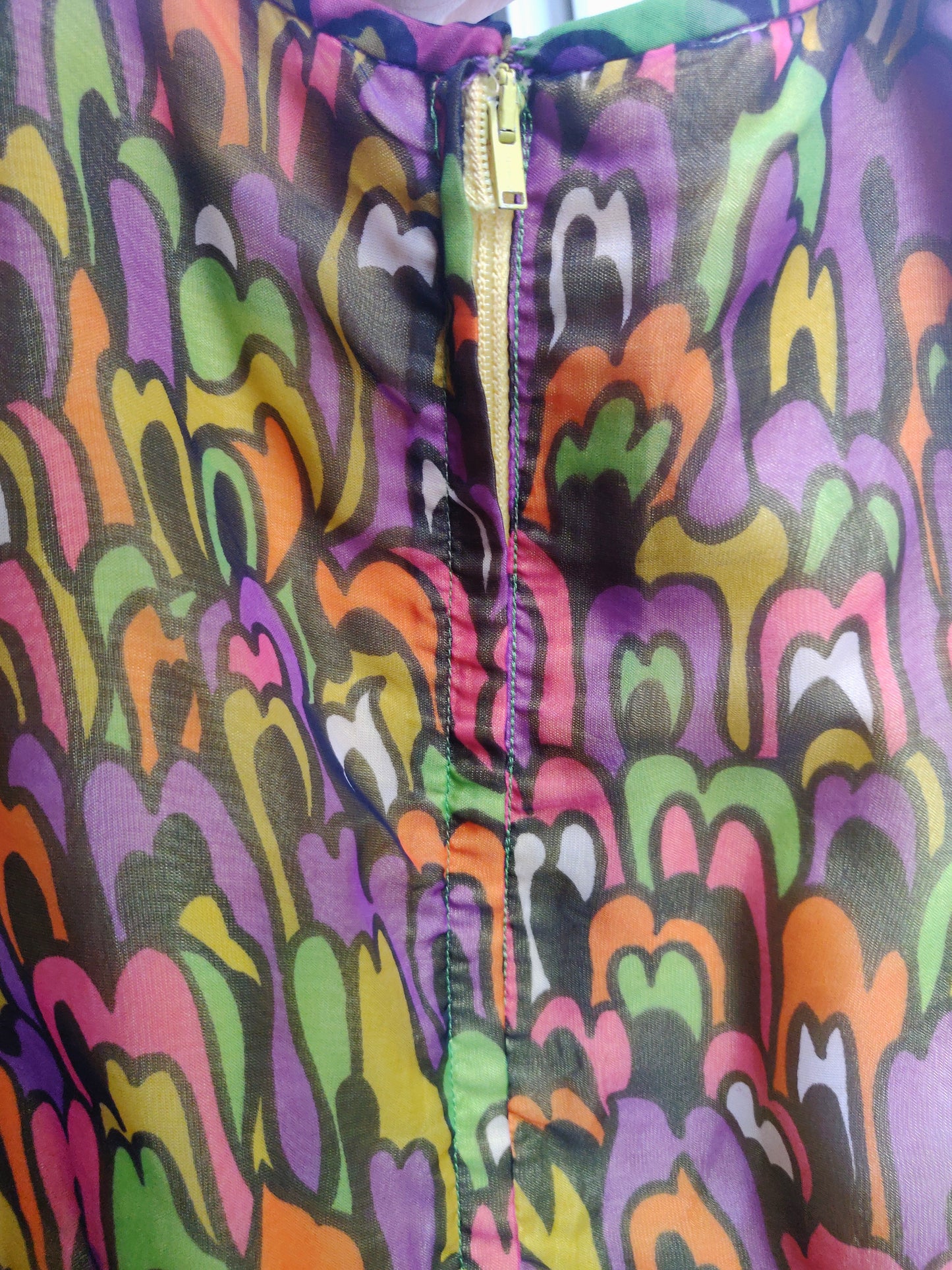 1960s Janice Wainwright for Simon Massey Summer Dress