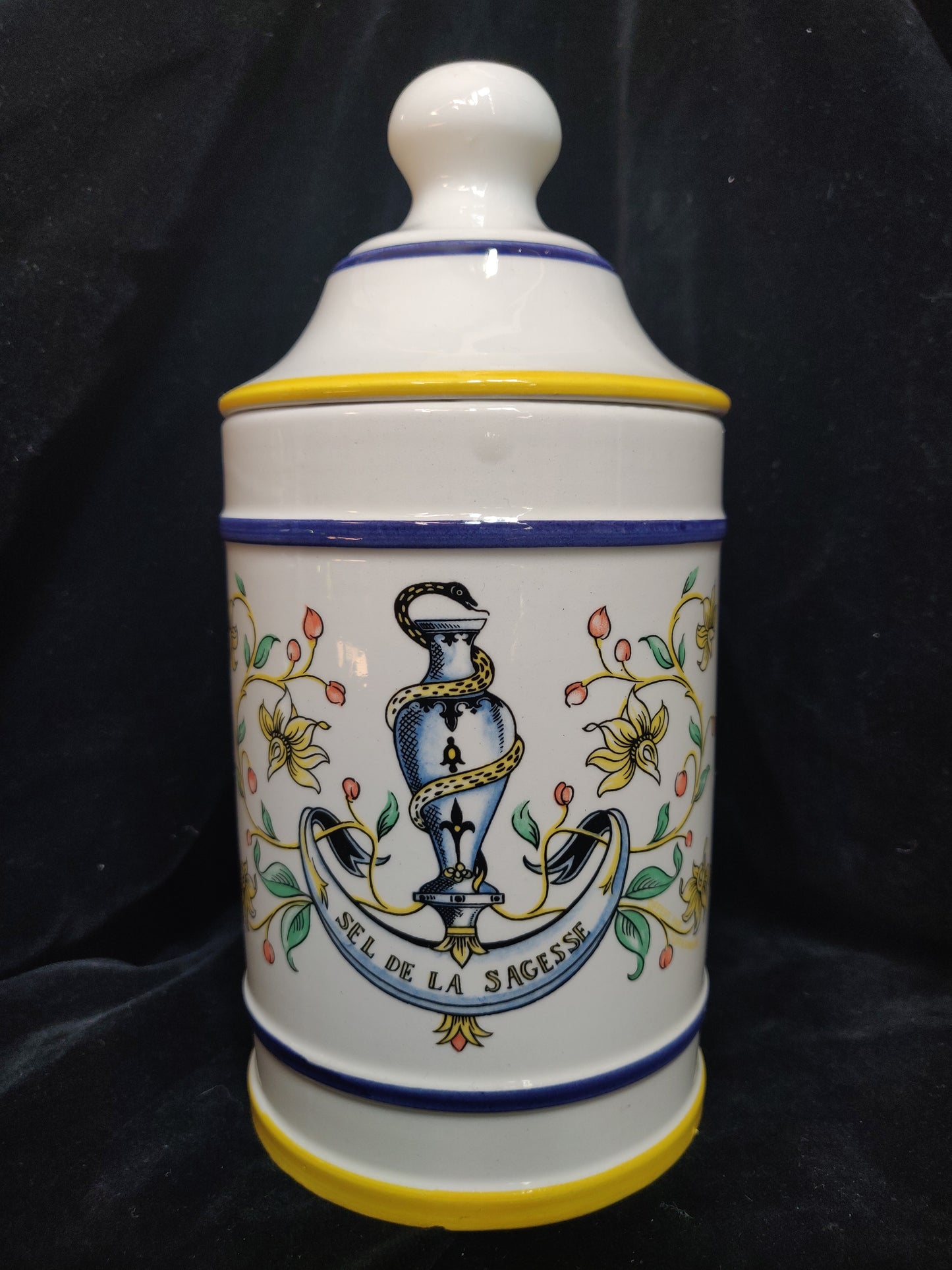 Sel de la Sagesse French Apothecary Jar