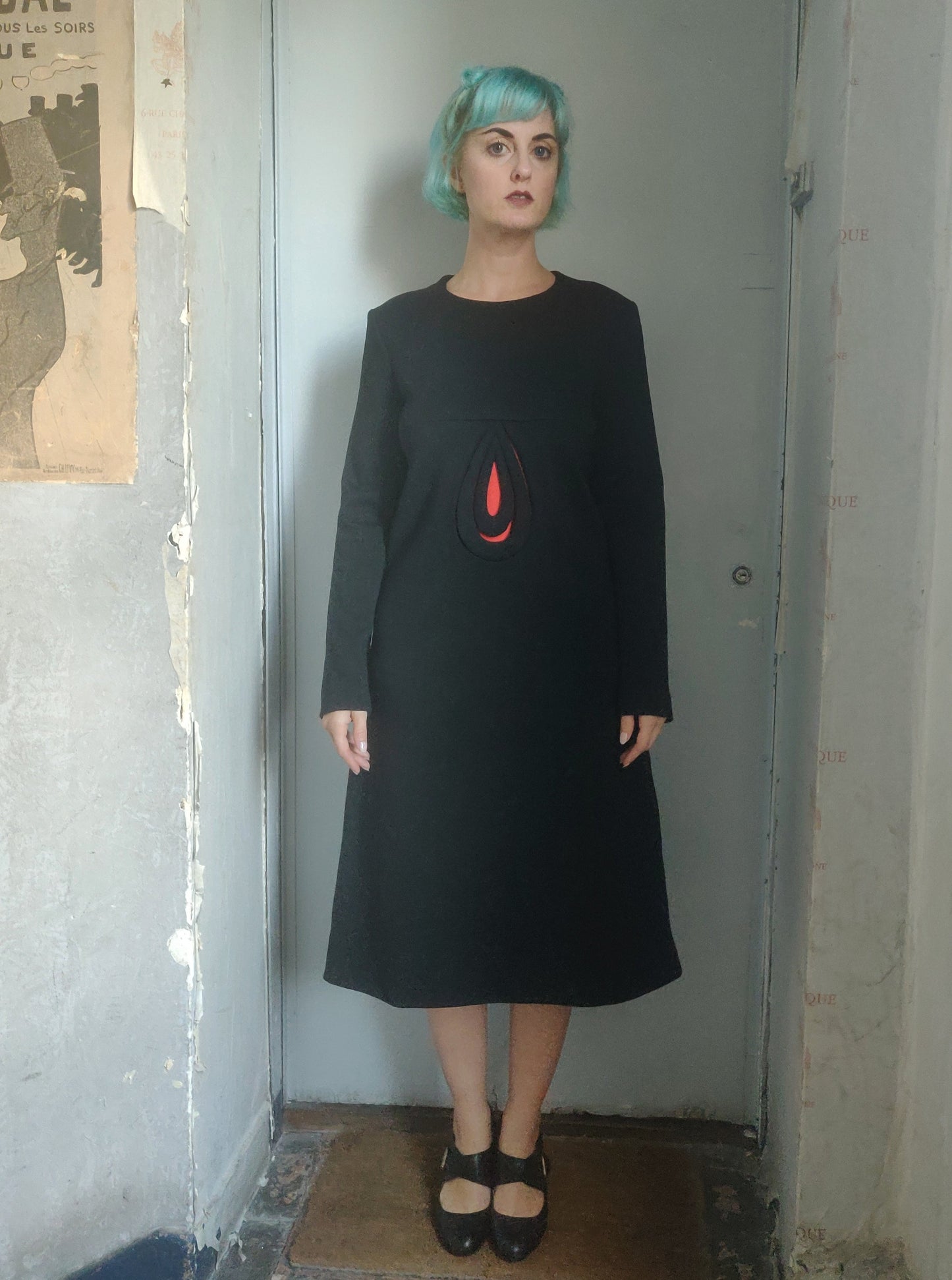 1960s Pierre Cardin Space Age Cut Out Dress