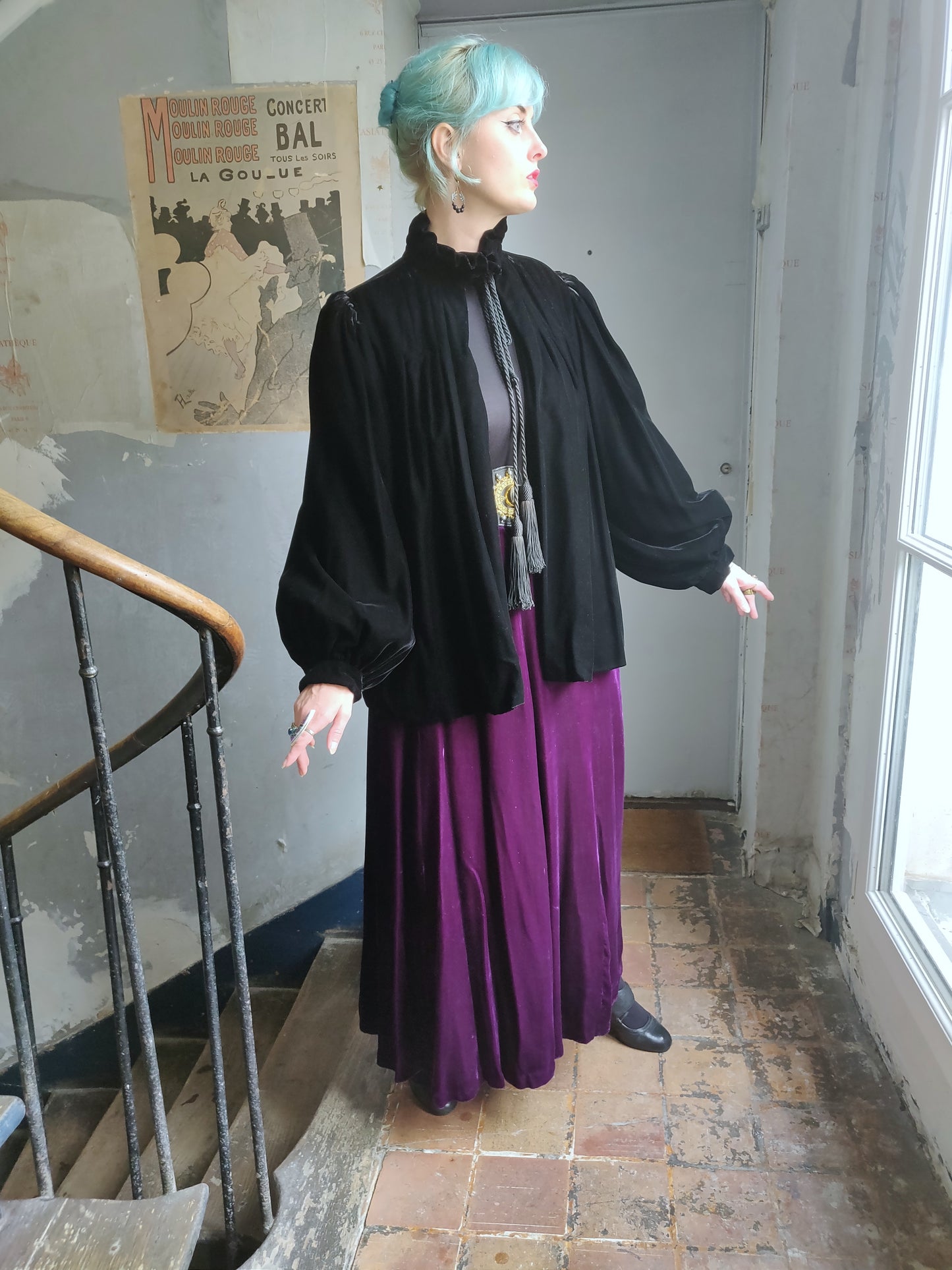 Yves Saint Laurent Velvet Jacket - Documented Fall/Winter 1980 Collection