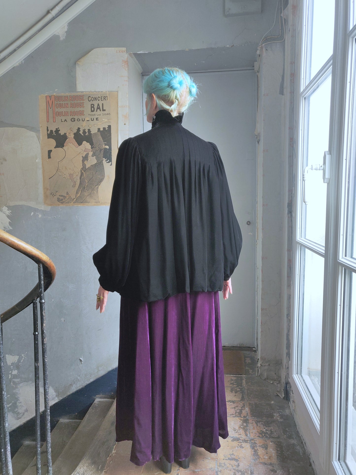 Yves Saint Laurent Velvet Jacket - Documented Fall/Winter 1980 Collection