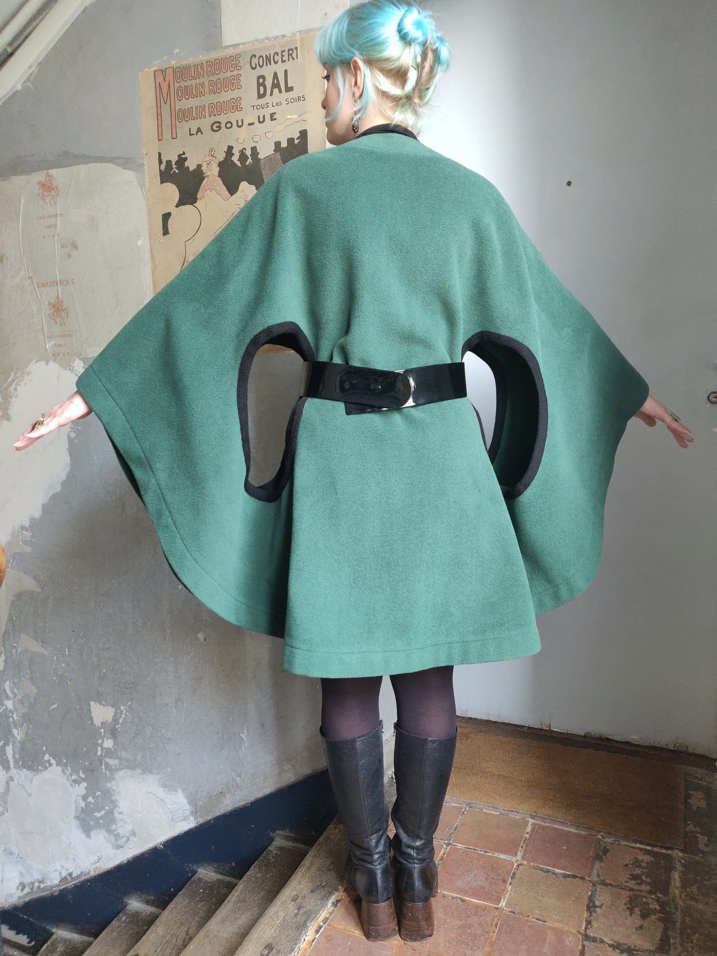 1971 Pierre Cardin Runway/Documented Space Age Cape