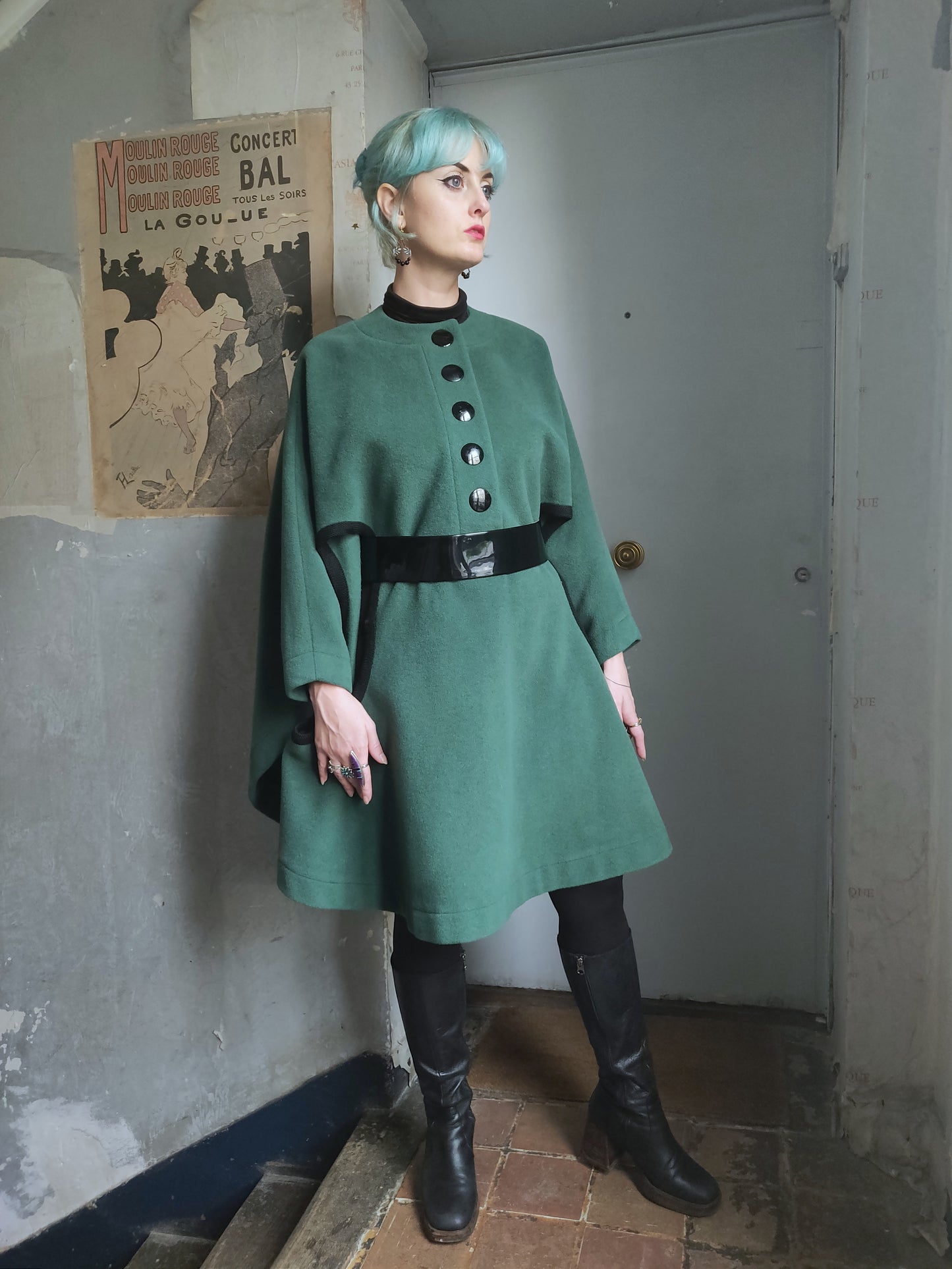 1971 Pierre Cardin Runway/Documented Space Age Cape