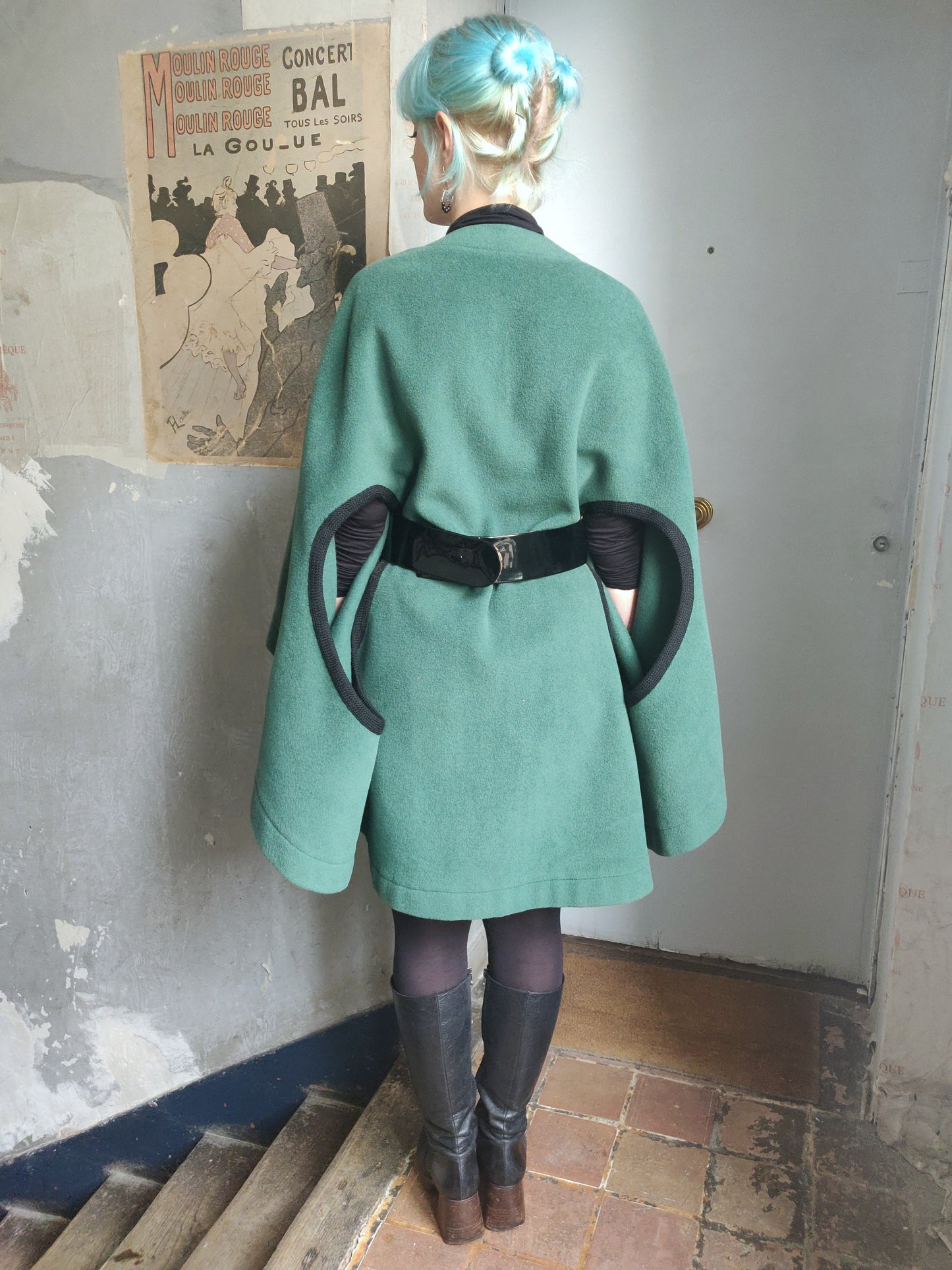 1971 Pierre Cardin Runway/Documented Space Age Cape