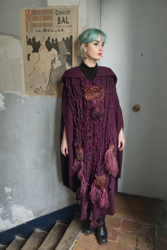 Diana Leslie Animal Rainbow Hooded Cape