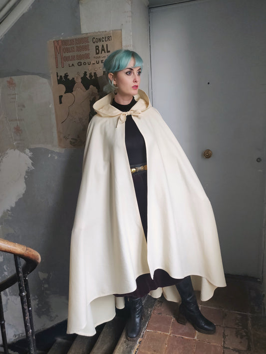 1970s Jean-Louis Scherrer Hooded Cape
