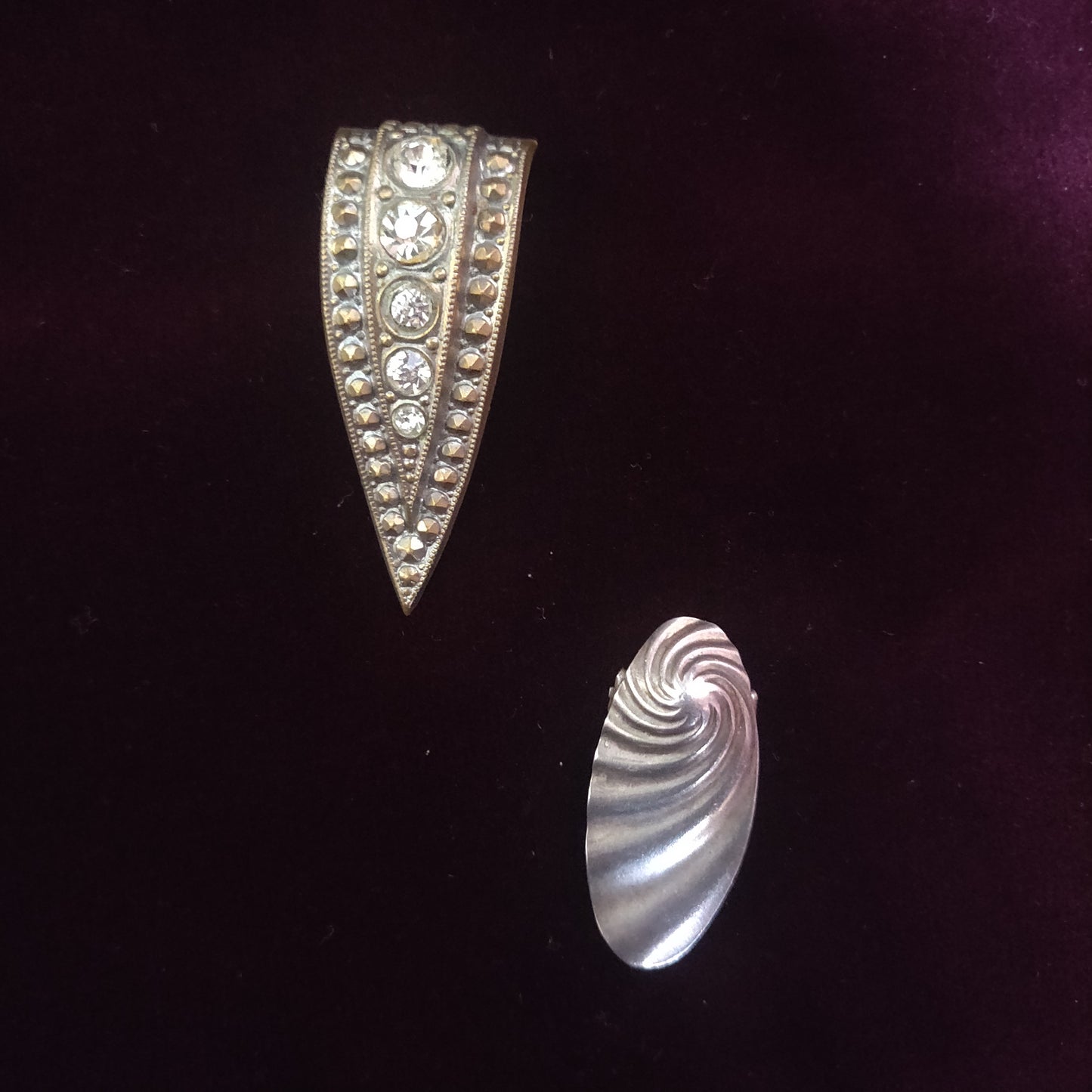 1920s/30s Art Déco Diamanté Clip