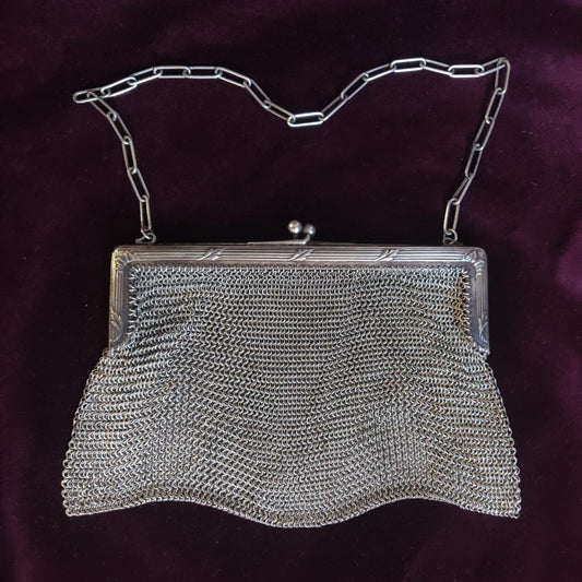 Edwardian Mesh Purse