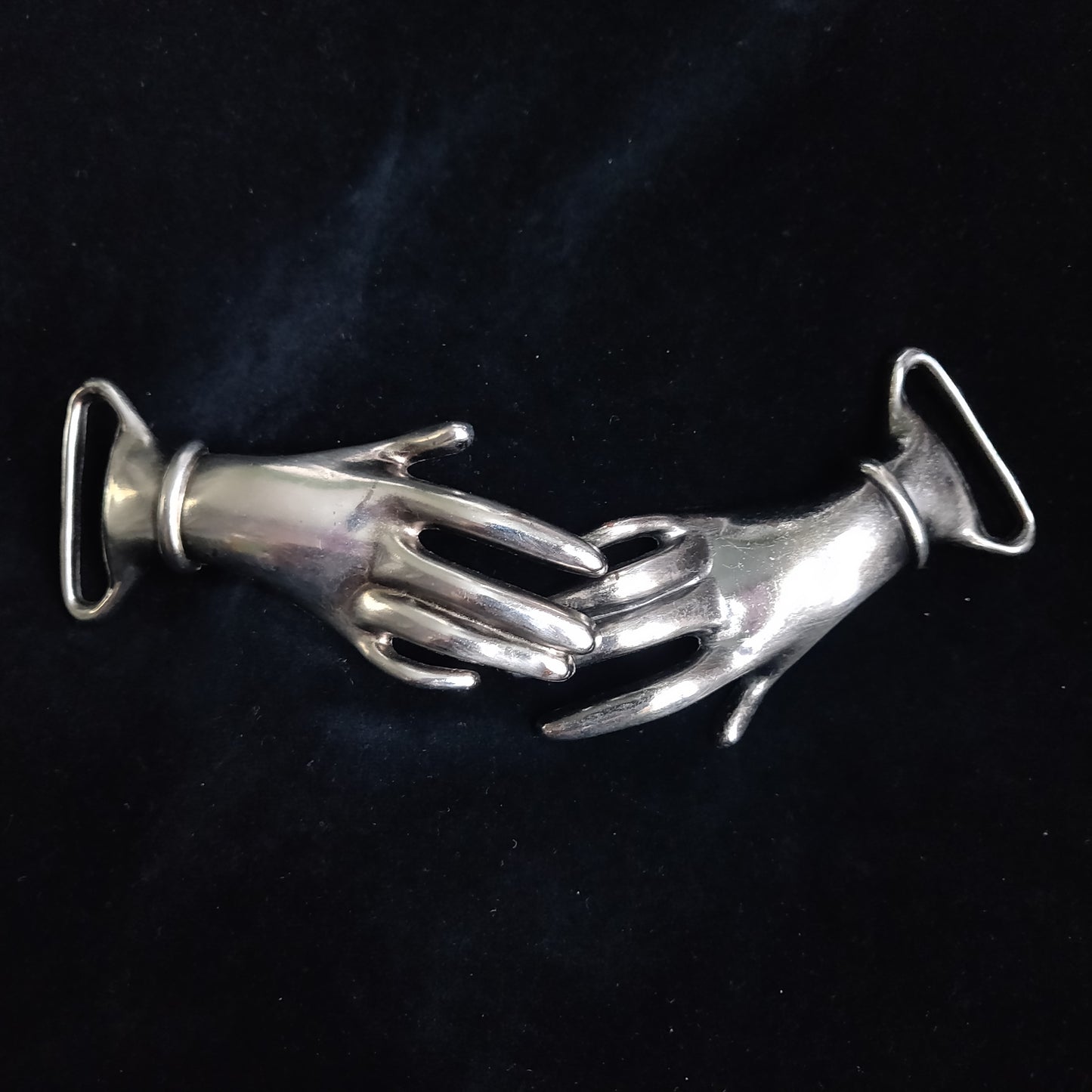Vintage Clasping Hands Belt