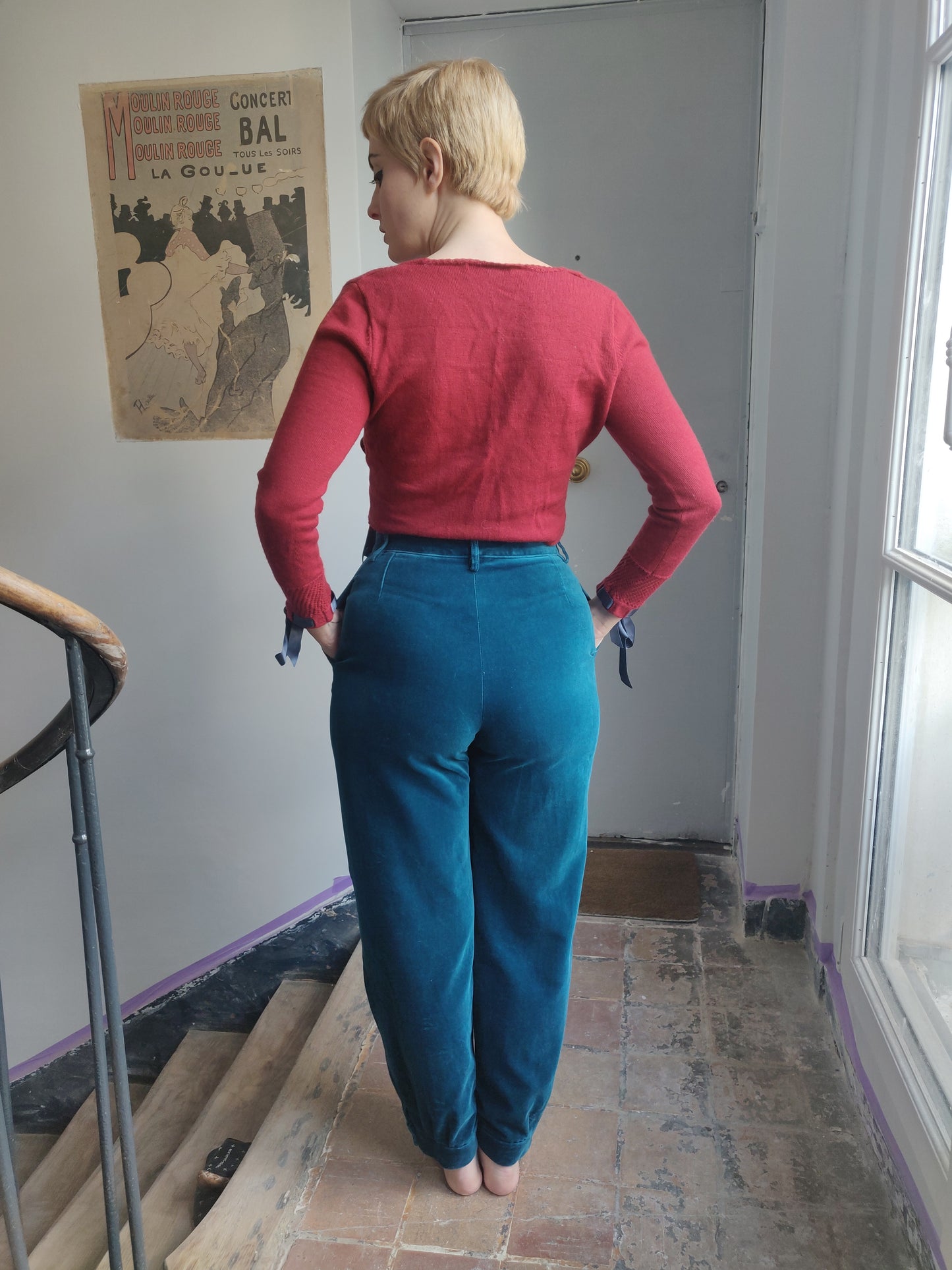 '90s Betsey Johnson Angora and Ribbons Cardigan