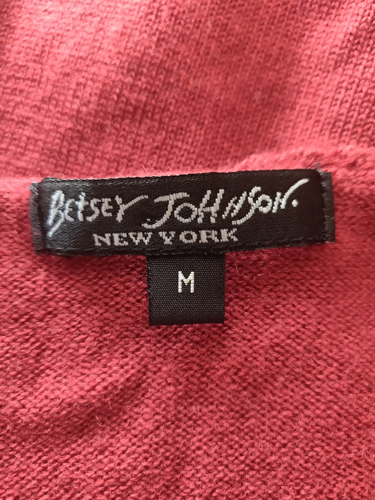 '90s Betsey Johnson Angora and Ribbons Cardigan