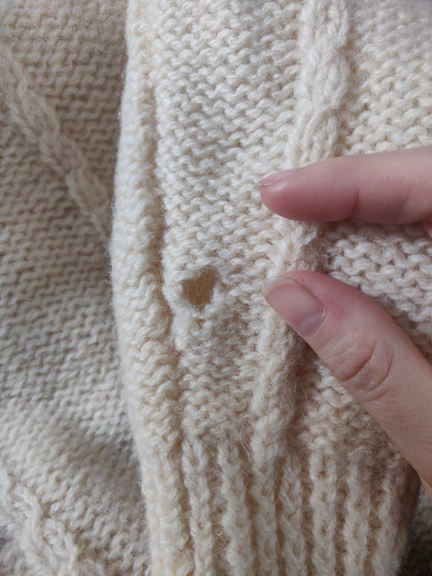 1980s Norma Kamali Folk Dolls Popcorn Sweater