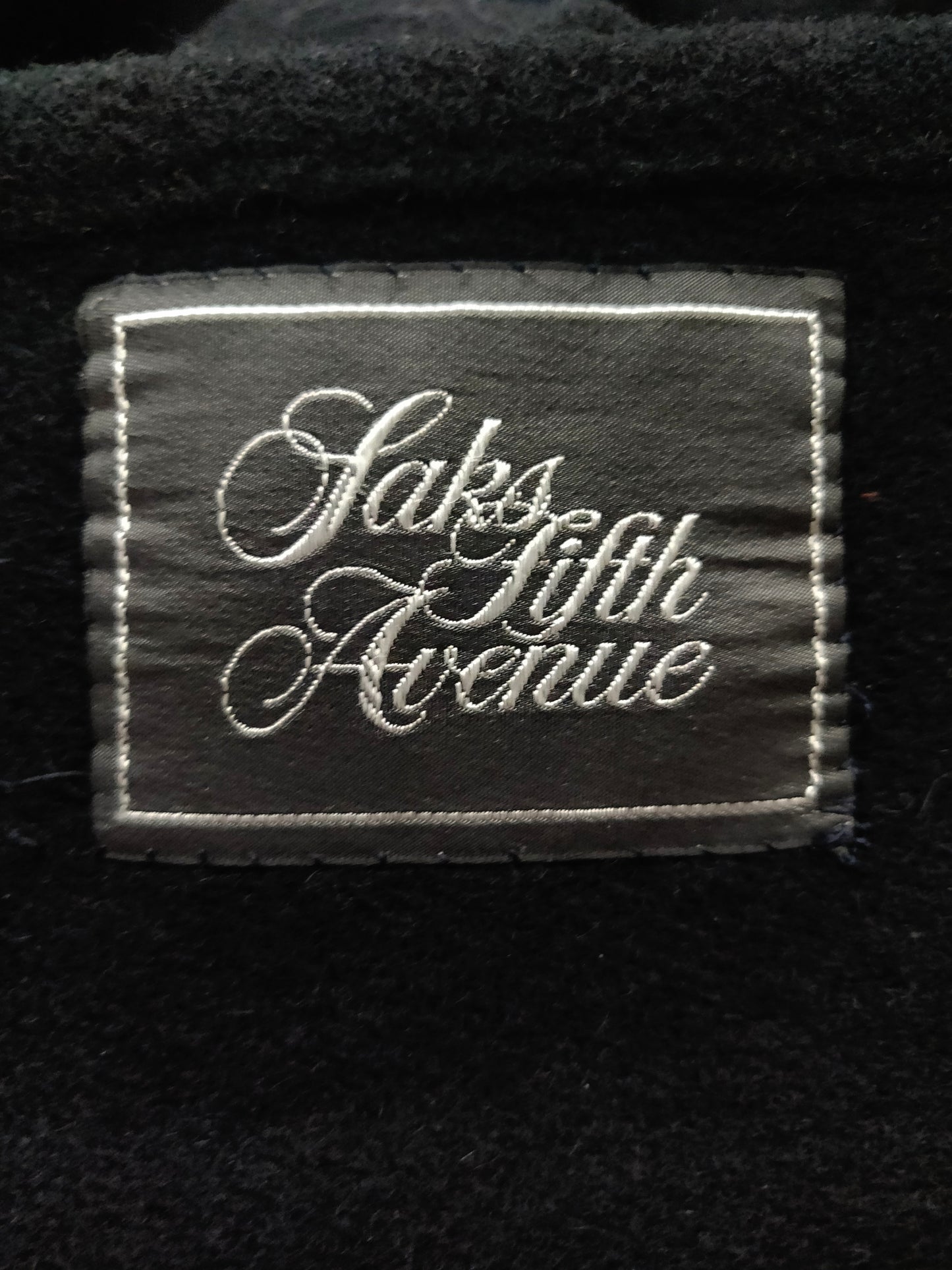 Autumn 1975 Saks Fifth Avenue Documented Vampira Cape