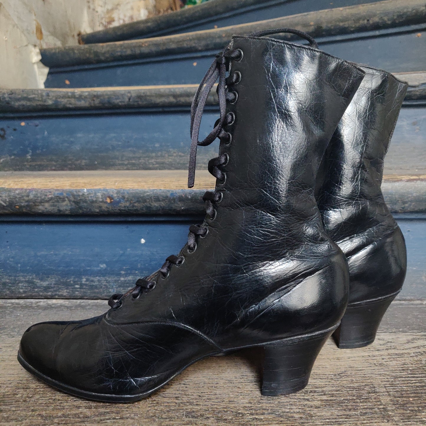 1900s Sweet Sally Lunn Victorian Boots