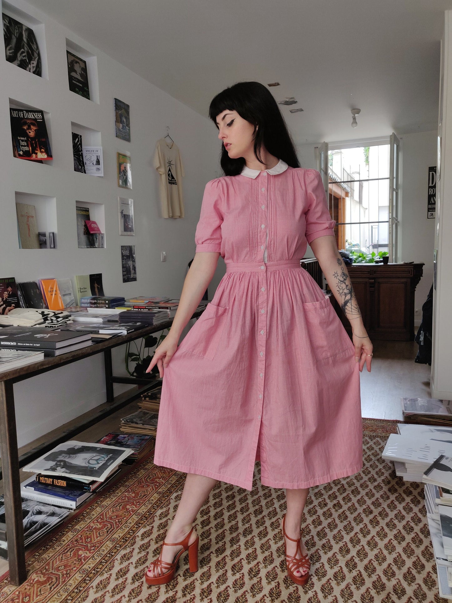René Derhy French Vintage Dress - 1970s / 1980s