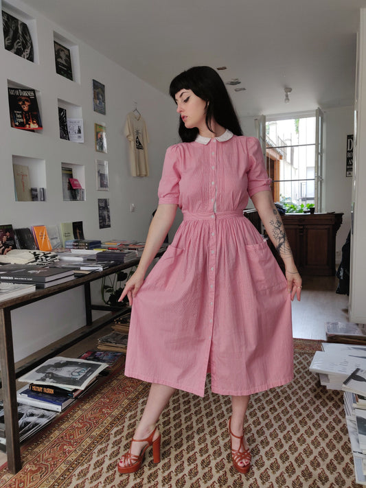 René Derhy French Vintage Dress - 1970s / 1980s